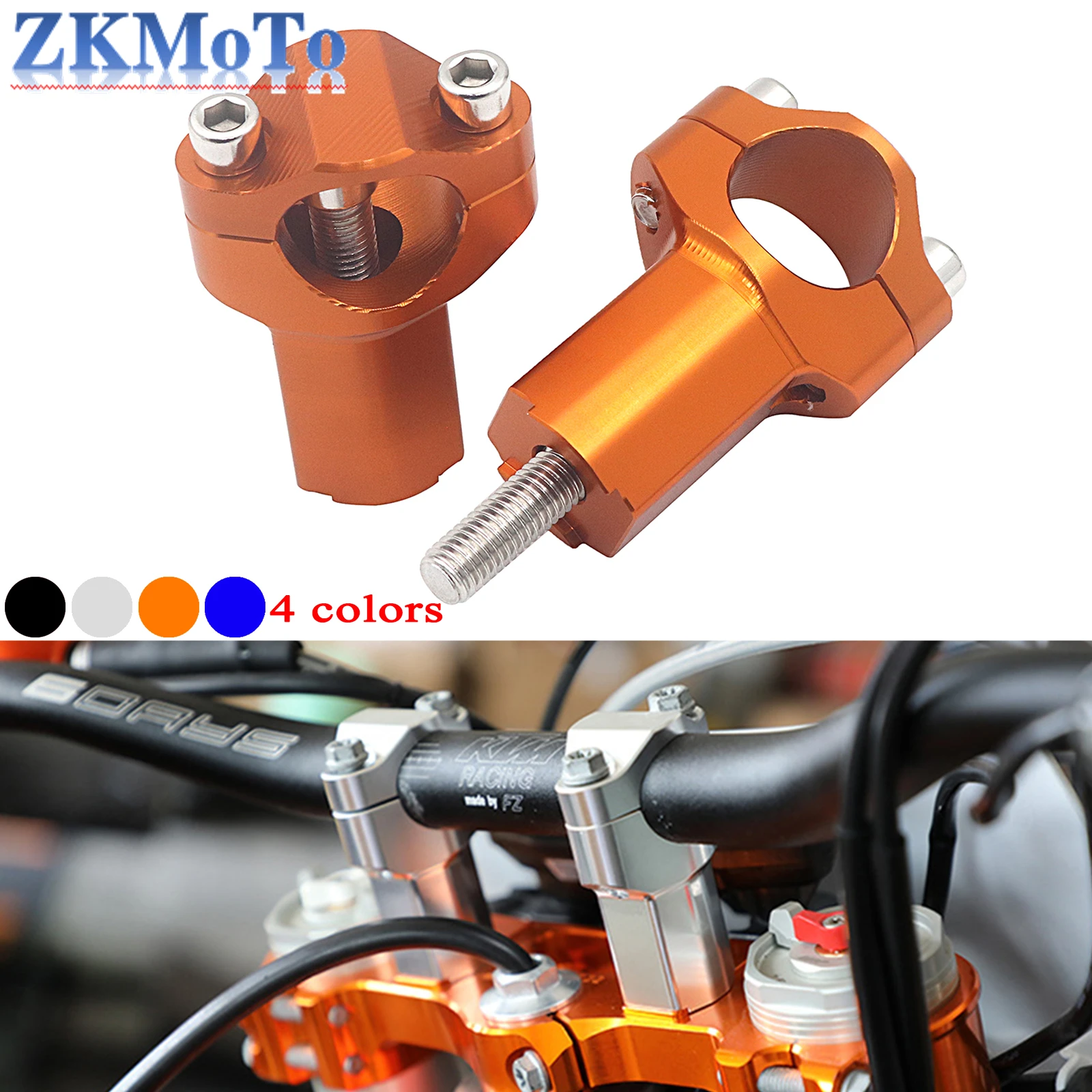 28mm CNC Aluminum Handlebar Orientation Clamp For KTM 690 790 890 1090 1190 1290 Husqvarna BETA GasGas Motorcycle Handle Rest