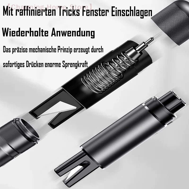 

【M】Защитный молоток и резак ремней безопасности, 2 в 1, автомобильный оконный выключатель, резак для ремней безопасности, оконный выключатель под водой