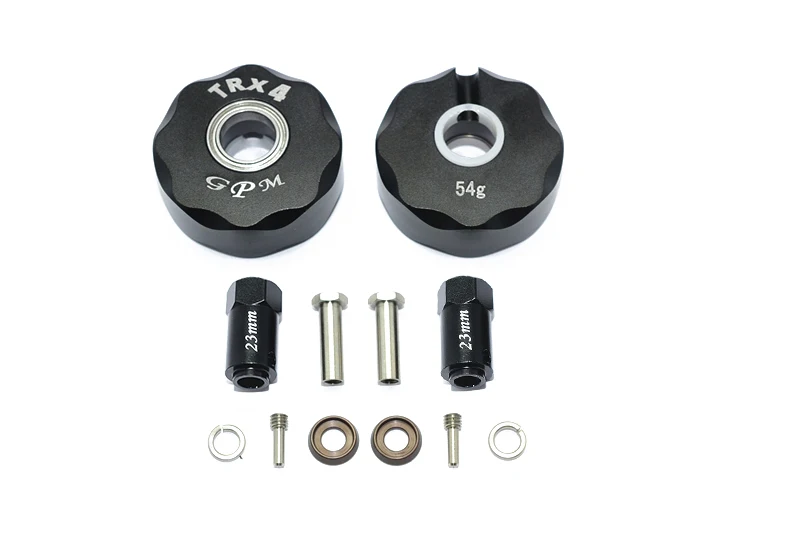 GPM ALUMINUM PENDULUM WHEEL KNUCKLE AXLE WEIGHT + 23MM HEX ADAPTER 1/10 TRX4 DEFENDER TRAIL CRAWLER-82056-4