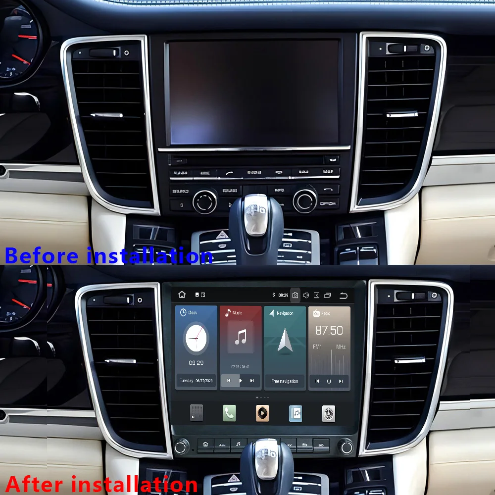 

CHSTEK Wireless Carplay For Porsche Panamera 970 G1 2010-2017 Car Auto Radio Android 13 Multimedia Navigation WIFI 4G Bluetooth