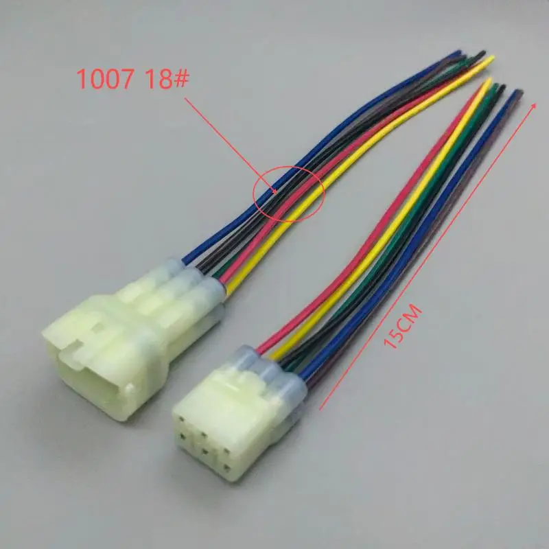 1/5PCS 2 3 4 6 Pin Sumitomo HM 090 Auto Electrical Wire Cable Connector 2.2MM Male Female Plug With Terminals And Seals