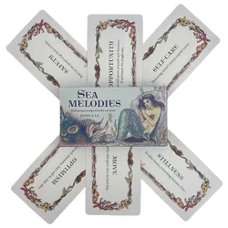 Sea Melodies Oracle Cards Enchanting Messages Classic Divination Visions Tarot Pocket Board Games Deck Party Edition