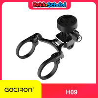 Gaciron H09 Bike Computer Mount Aluminum Bicycle Camera Bracket Adjustable Multifunction Mount for Garmin Bike Accessories