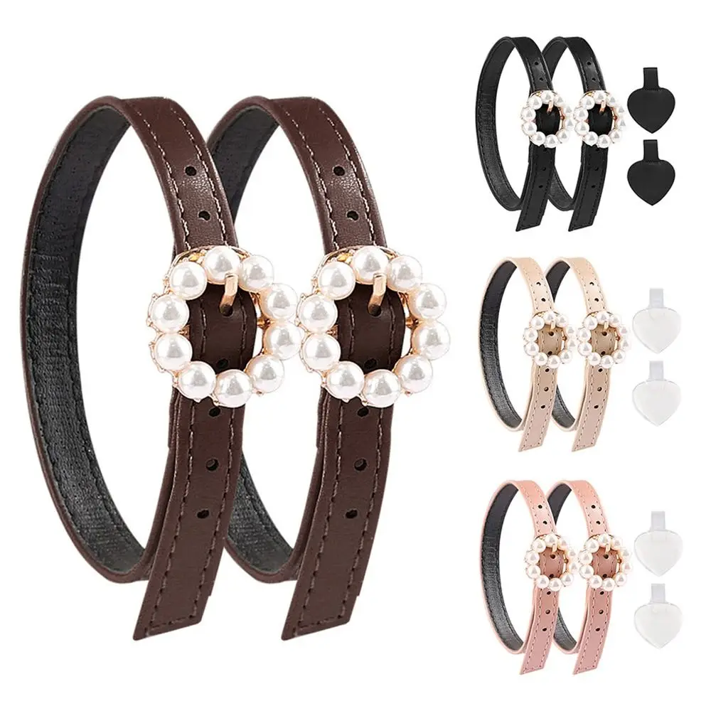 Non-Slip Ankle Shoe Belt Shoe Decorations Adjustable Straps Anti-Drop Pump Shoelaces Bundle Laces Decorative Shoe Jewelry