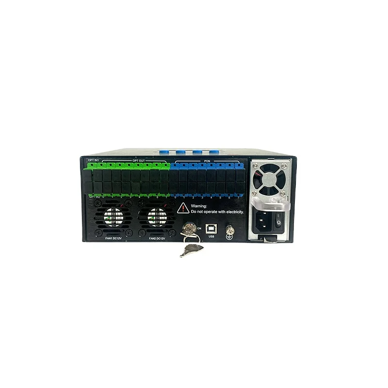 2025 high quality 4 8 16 ports 16 19 23dbm mini optical amplifier WDM EDFA