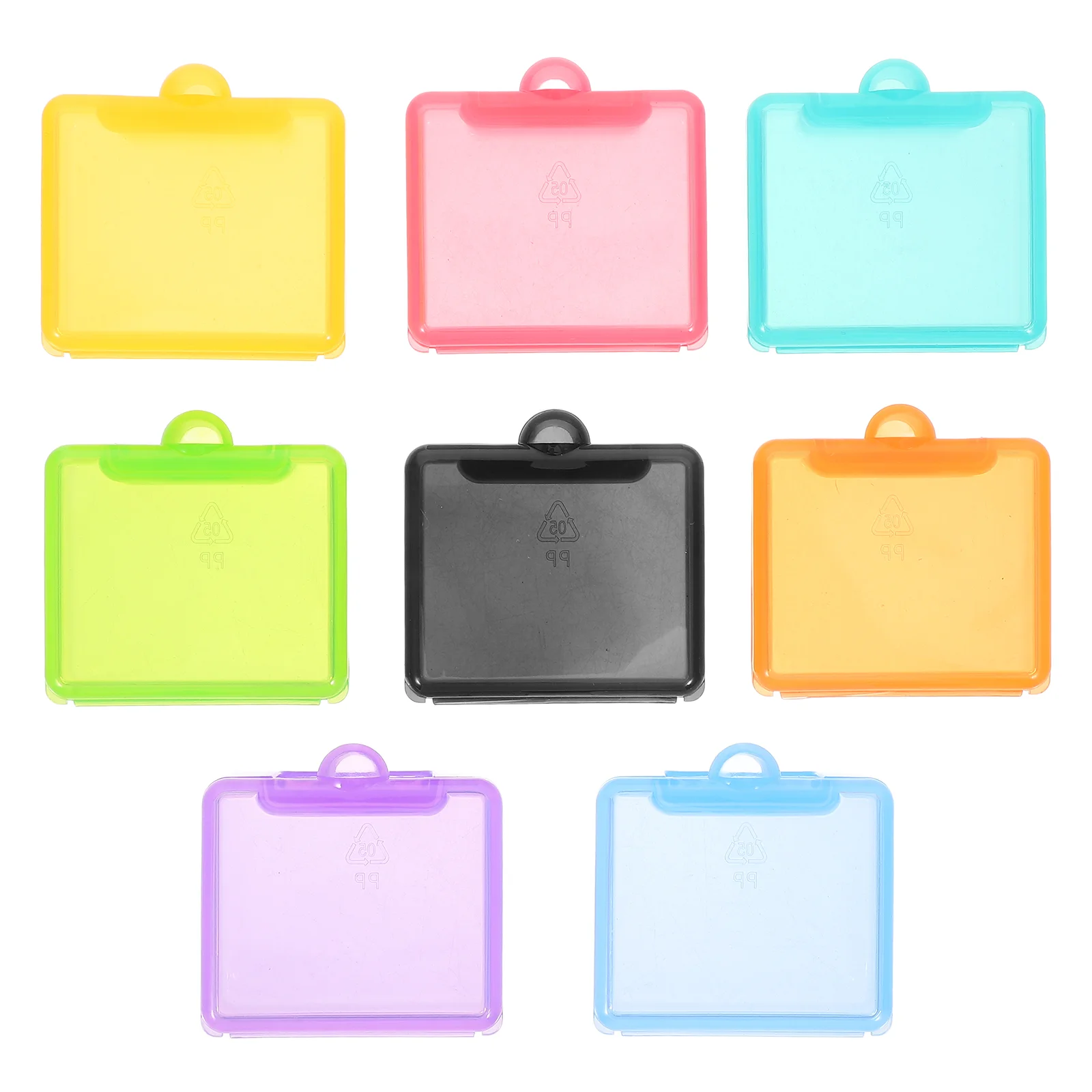 

Wallet Pill Box Travel Clear Purse Portable Daily Case Pp Labels Medicine Organizer