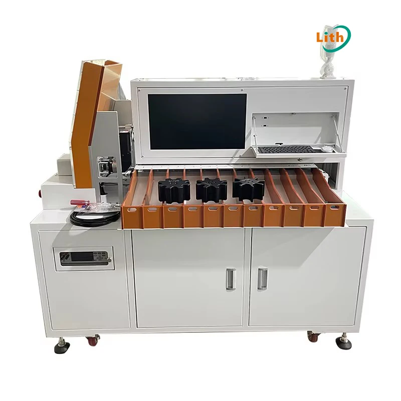 Lab 18650 21700 Cylindrical Power Battery Sorter Selector Lithium ion Cylinder Cell IR Voltage Sorting Tester Machine