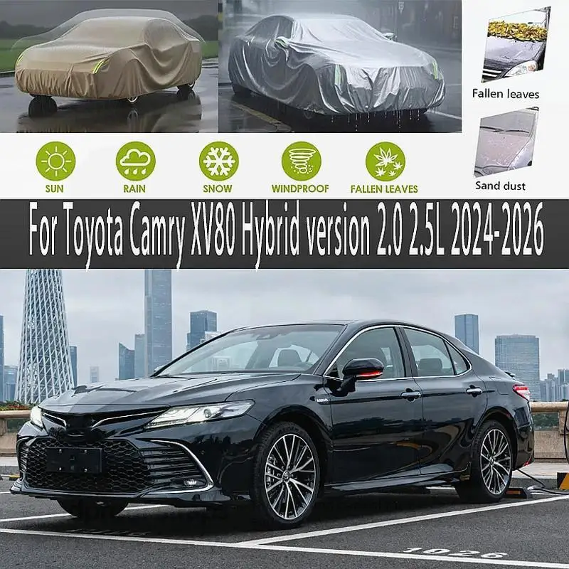 

For Outdoor Protection Waterproof Dustproof for Toyota Camry XV80 Hybrid 20 25 Car Covers