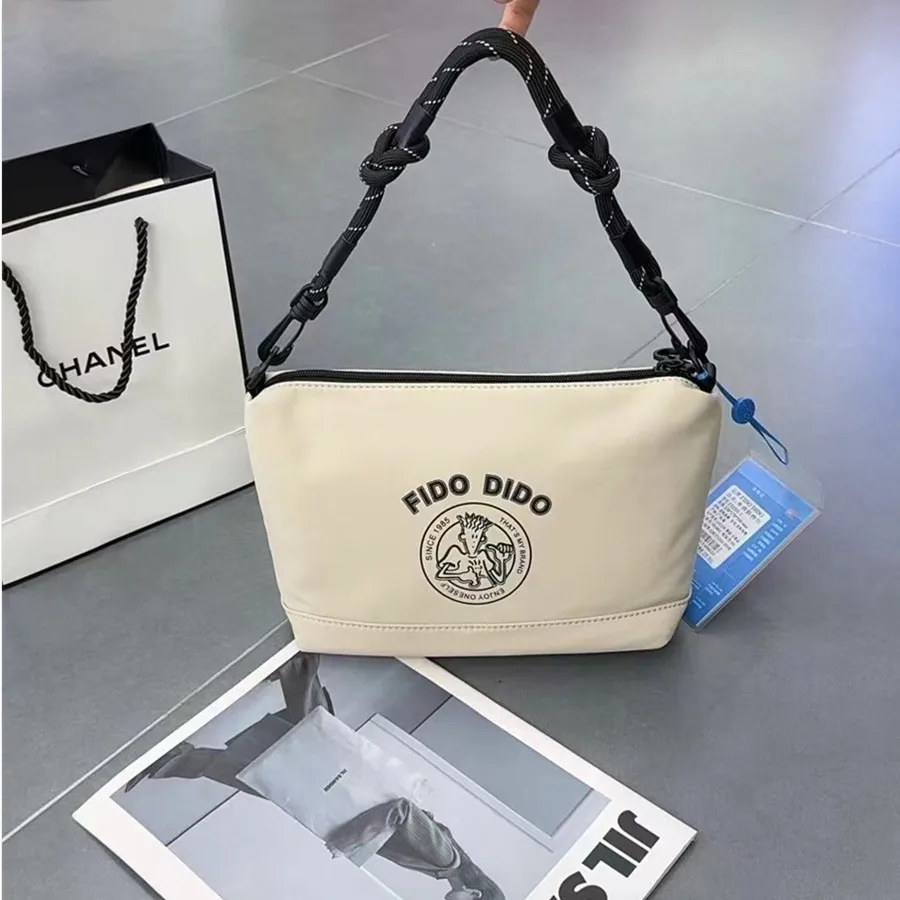 

FIDO DIDO 2025 New Shoulder Bags Men's Bags Women's Bags Waterproof Versatile Leisure Shopping Work Fashion Travel Genuine2531-1