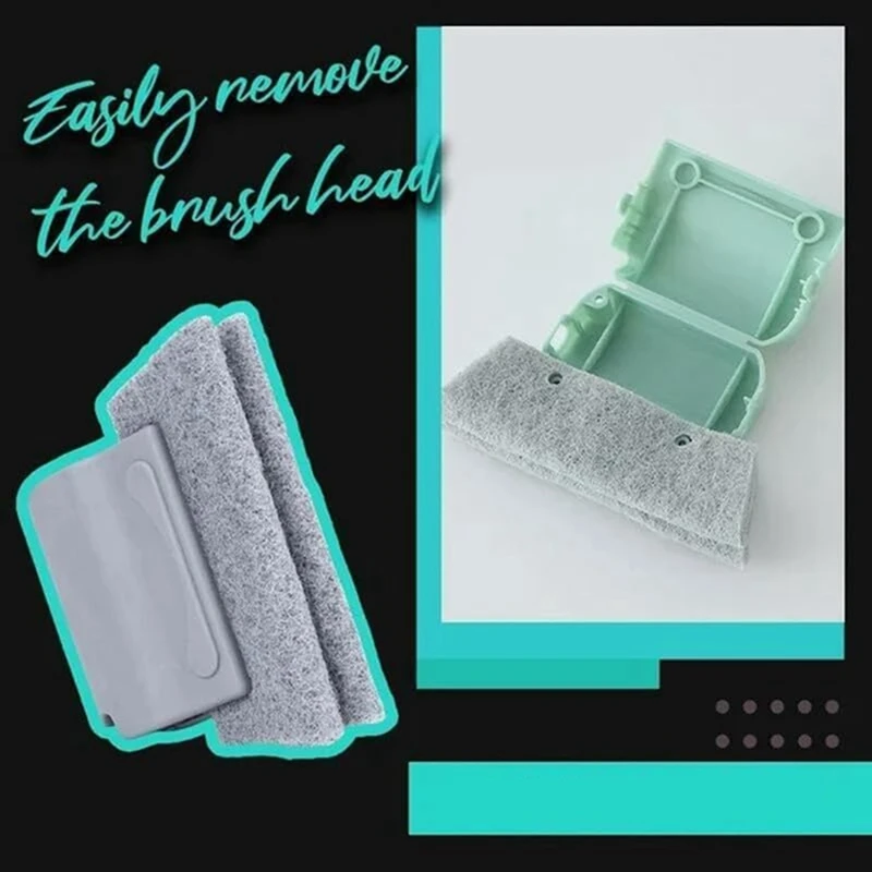 Window Groove Cleaning Brush, Magic Window Track Cleaner, Window Sill Cleaning Tool, Window Track Cleaning Tool image 5