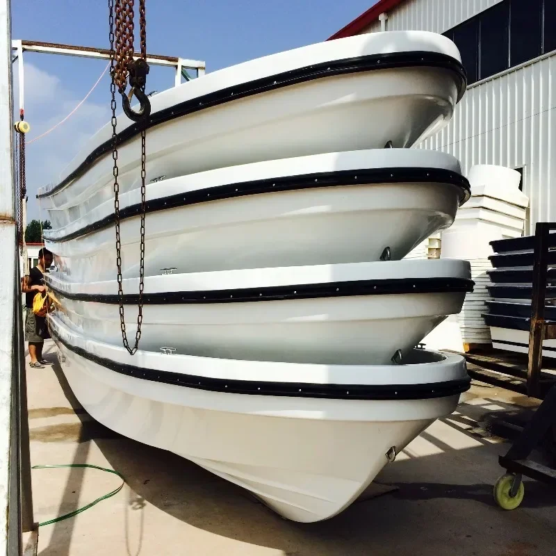 Bote de pesca de fibra de vidrio de 7 m, tipo Panga, banana boat