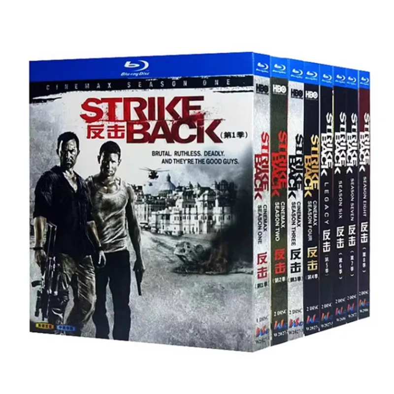 

Сериал «Восстание» (Strike Back) сезоны 1-8 на Blu-ray дисках