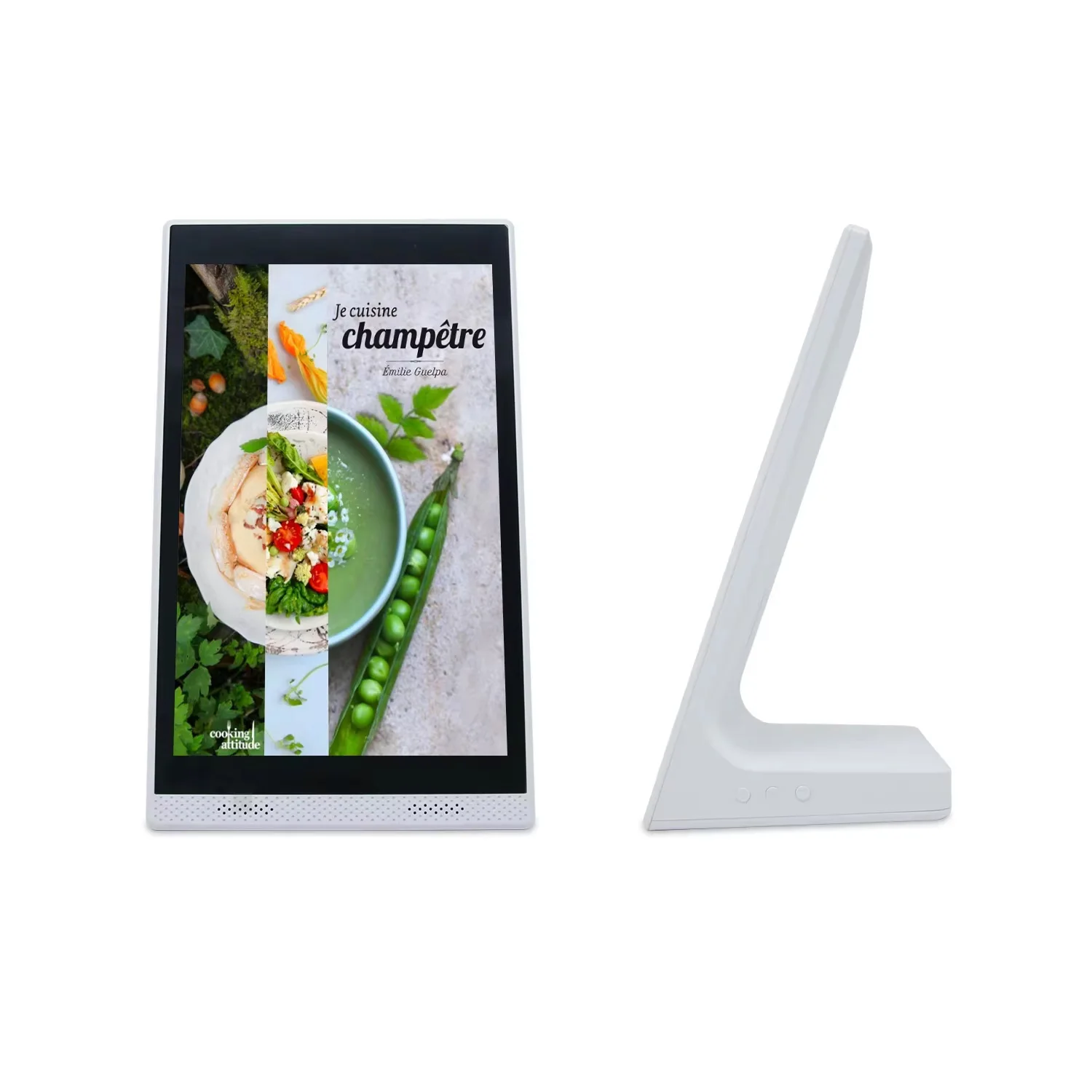 10.1 "Android 13 Ritratto Schermo POS 4G + 32G Ristorante POS Loyverse Supportato L Forma Menu Tablet Cliente Self-service Chiosco