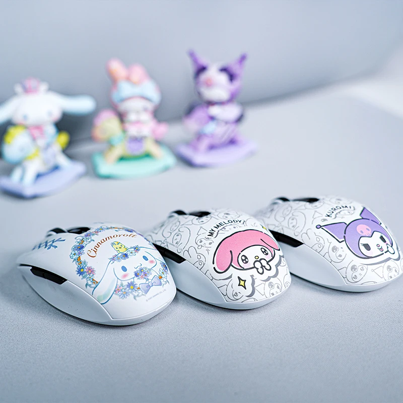 Imagem -05 - Razer Sanrio Cinnamoroll Kuromi my Melody Usb Bluetooth Dual-mode Wireless Office Game Mouse Edição Limitada