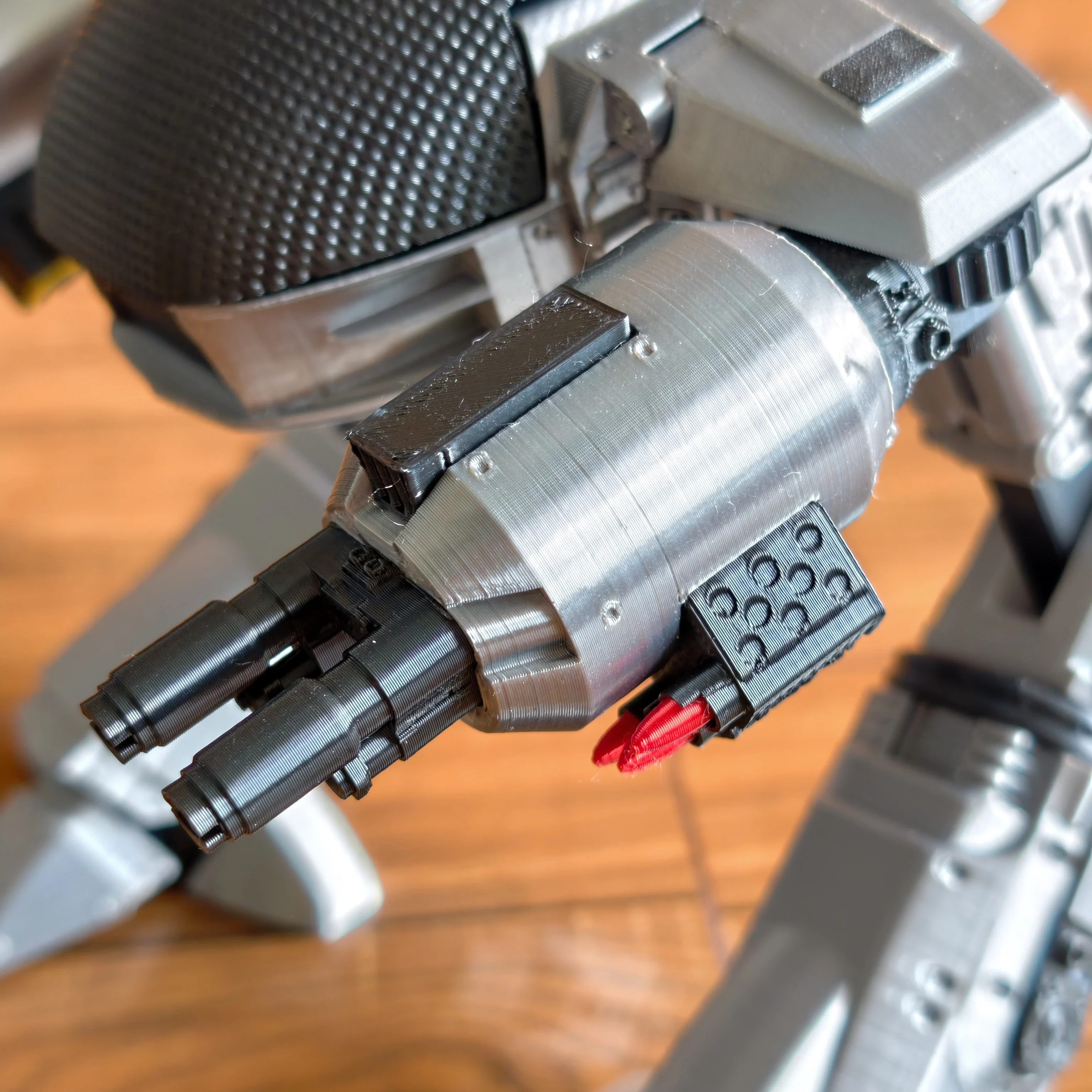 3D Printing RoboCop ED-209 Mod - đánh giá và giá Model Kit Robocop