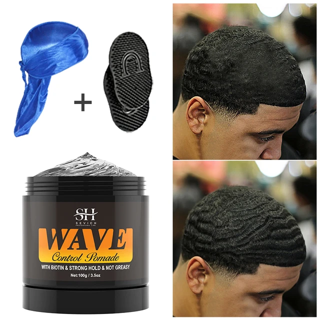 360 Wavy Frizz Control Gel Strong Hold Nourishing Scalp Wave Cream Natural Anti Hair Loss Clay Hair Pomade for African Black Men AliExpress