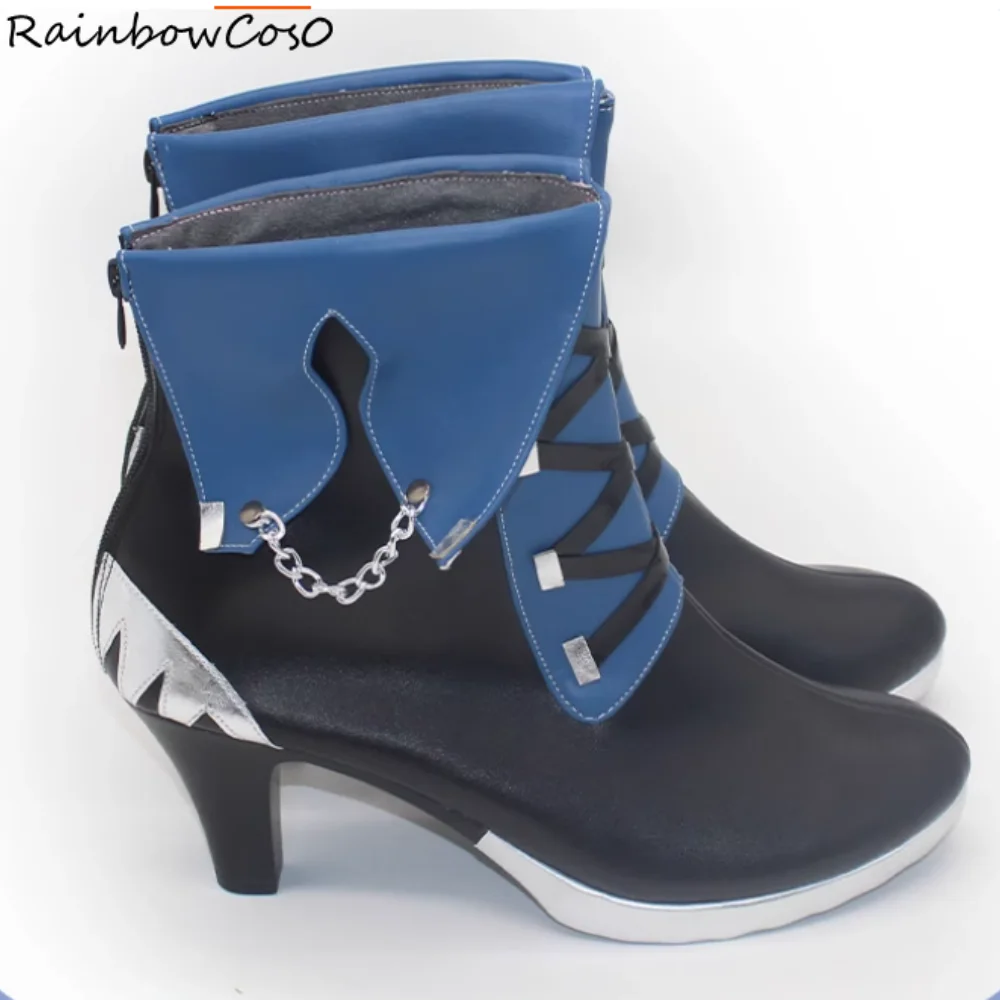 รองเท้าคอสเพลย์ Togawa Sakiko Obivionis Ave Mujica จากเกม Bang Dream! สำหรับงานปาร์ตี้ อนิเมะ ฮาโลวีน RainbowCos0 W5287