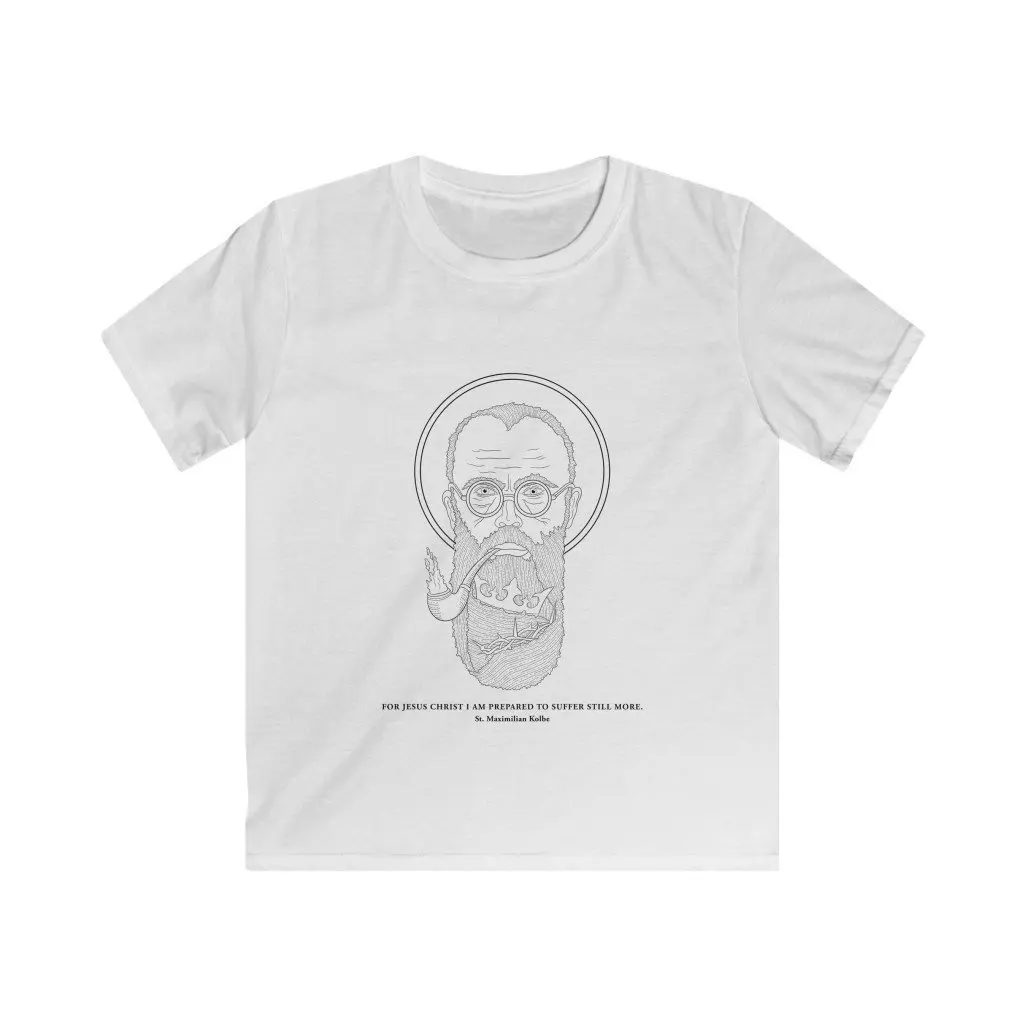 St Maximilian Kolbe Kids T Shirt