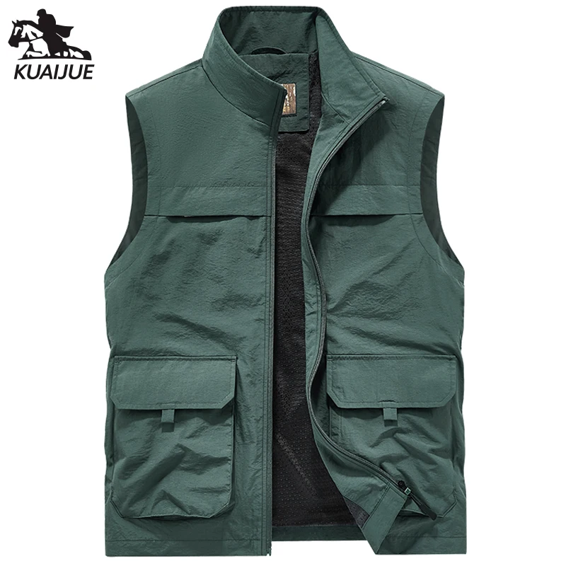 mens waistcoat Autumn winter New Men's Middle age business casual vest business casual vest M-3XL 4XL 5XL 8866