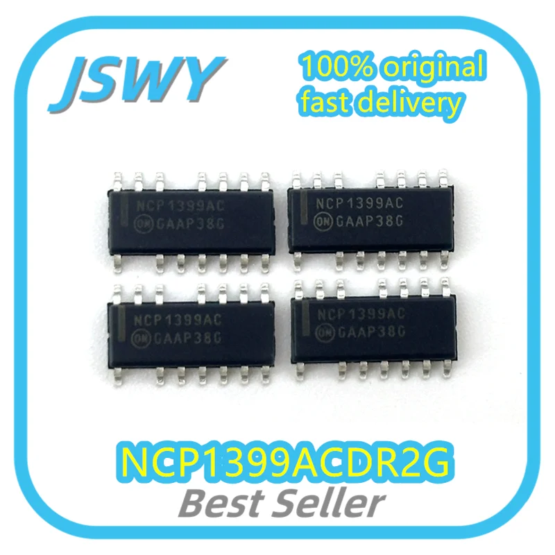 (10/50pcs) NCP1399ACDR2G NCP1399AC SOIC-16 Switching Voltage Regulator Chip Genuine Ships Fast!