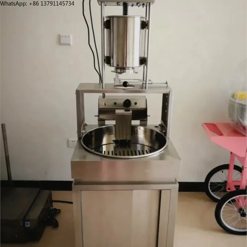 

Industrial Churros Machine, With Fryer Cabinet Spanish, Hollow Churros Maker, Automatic Frying System