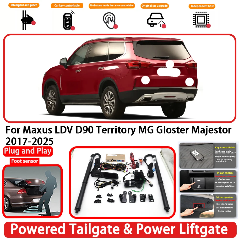for Maxus LDV D90 Territory MG Gloster Majestor 2017-2025 OEM Auto Powered Tailgate Power Liftgate Rear Trunk Opener System