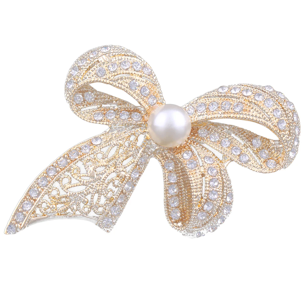 

Luxury Napkin Bow-knot Serviette Holder Diamond Decorative Alloy Serviette Holder Tableware Wedding Party Gifts