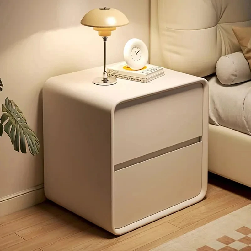 Bedside Storage Nightstand Modern Nordic Wood Drawers Table Nightstands Bedroom Luxury Mesa De Cabeceira Hotel Furniture