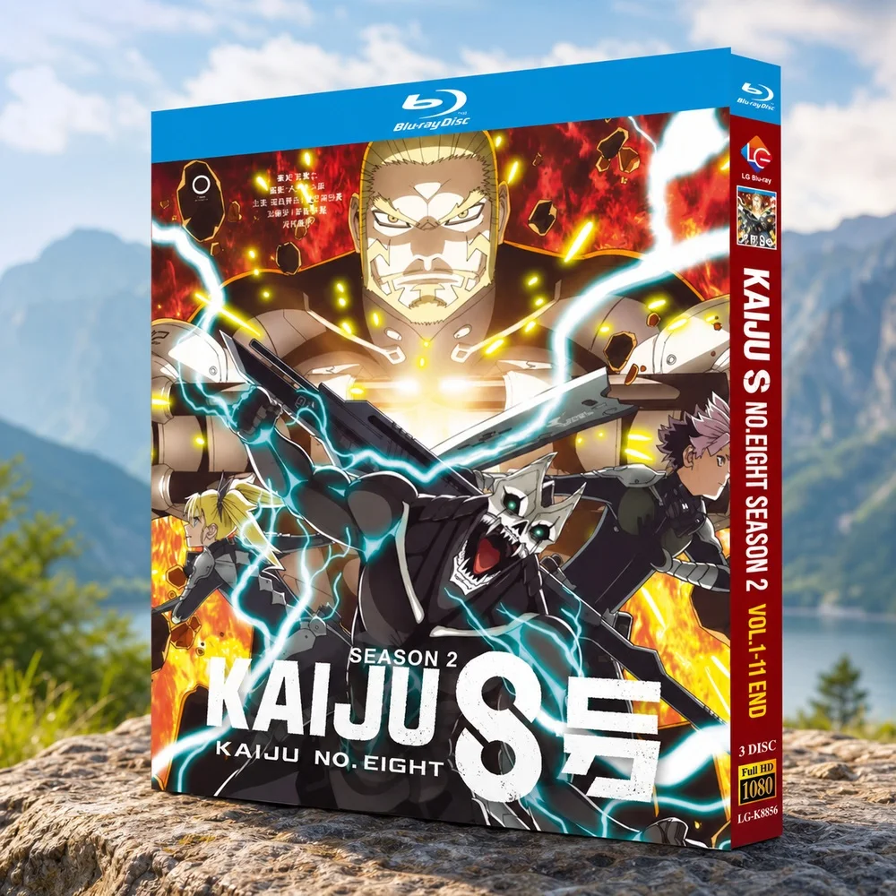 Blu-ray HD Animation Monster 8K Season 2 Plus Side Stories Theatrical Version BD Disc Box Set