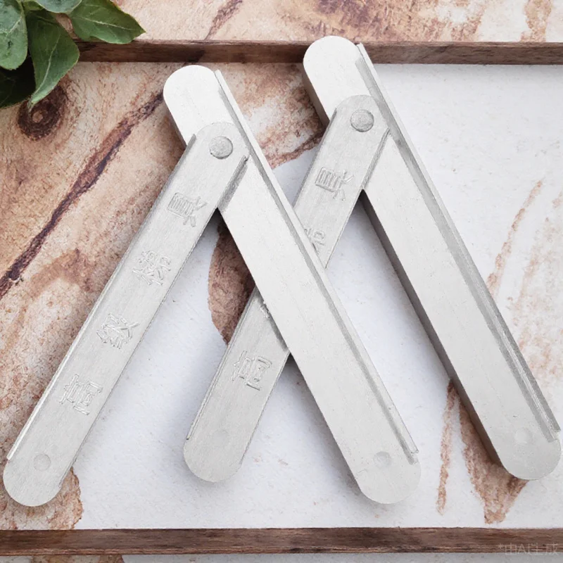 2 Pcs Aluminum Extrusion Hinge Attic Stairs Replacement Parts Folding Step Ladder Hinges