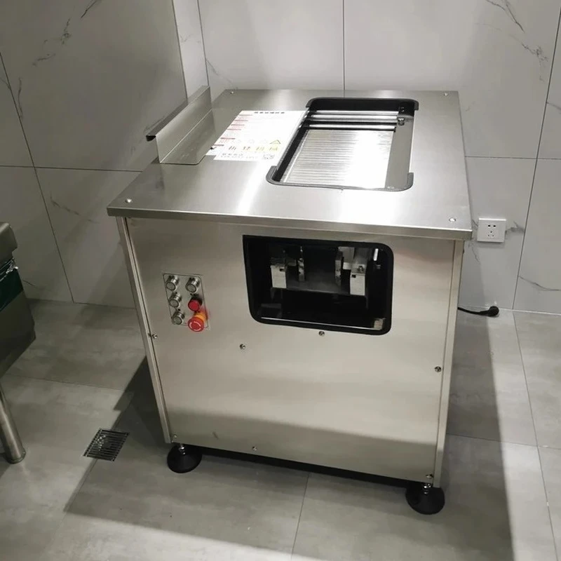 Stainless Steel Fish Slicer for Hotpot Shop - Reliable Salmon Cutting Machine for Kitchen