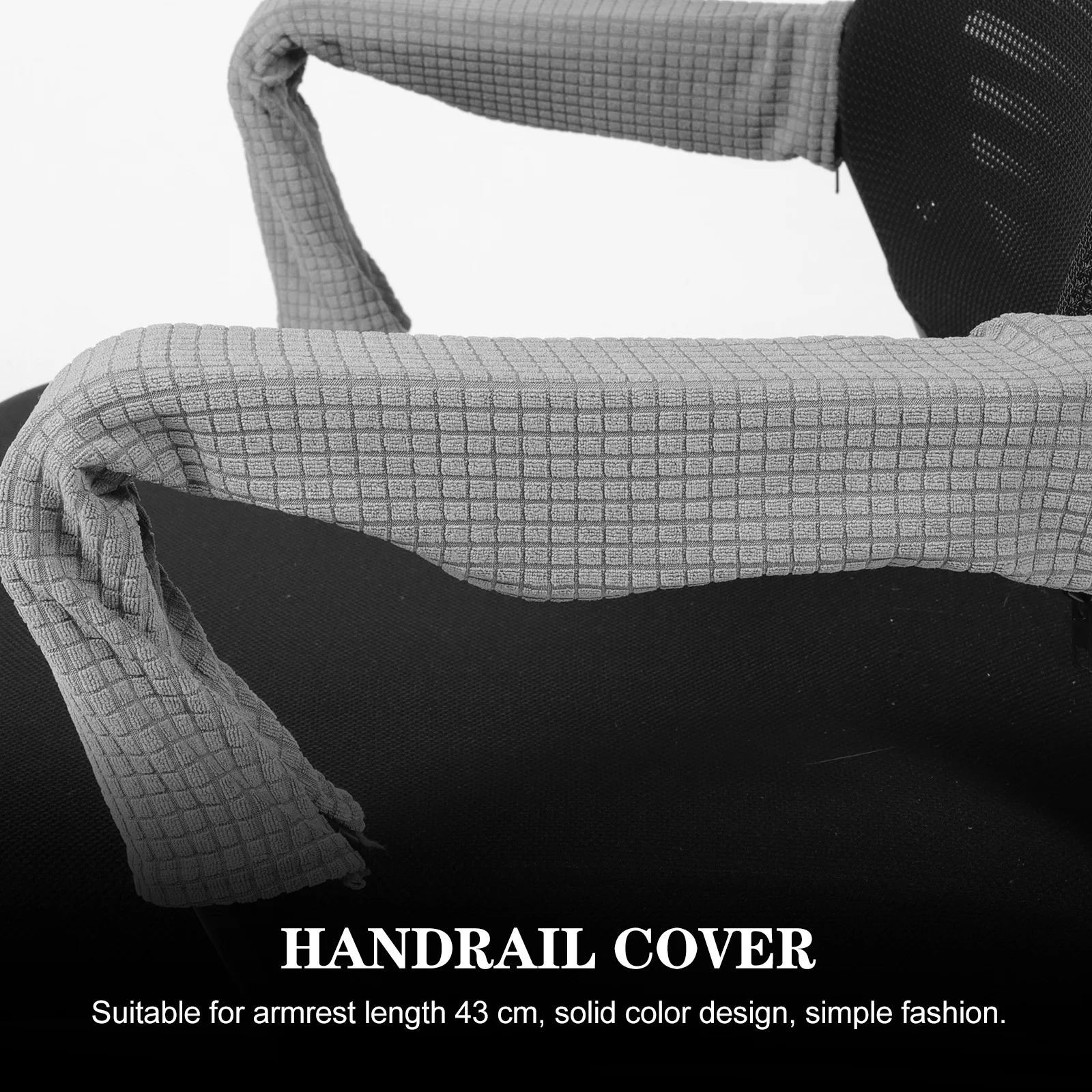 

Office Chair Armrest Cover Thick Polyester Pad Elastic Stretch Handle Cover Comfortable Arm Protector Removable Washable Chair