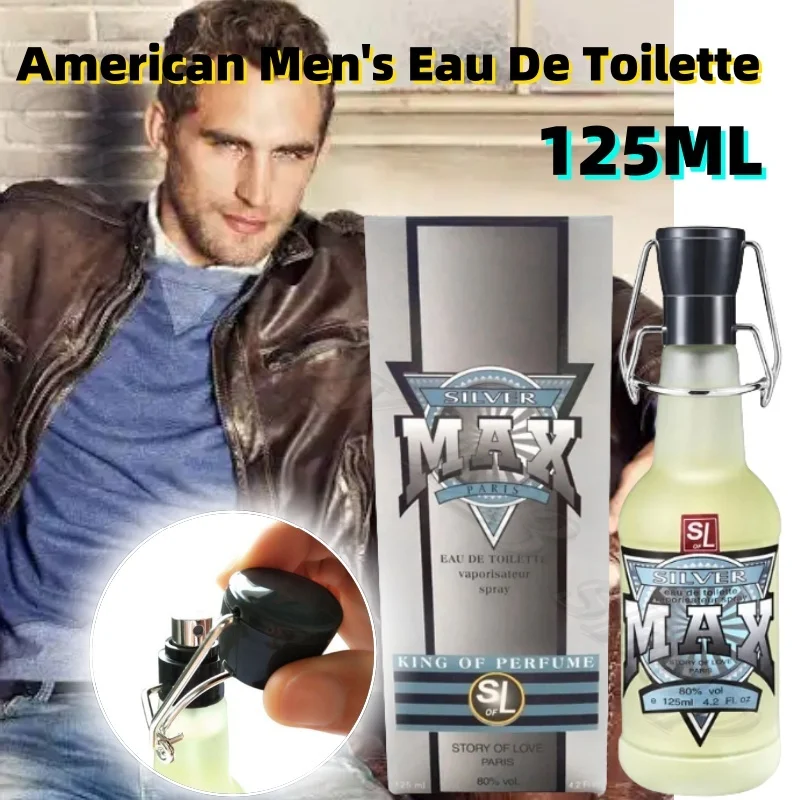 American Men's Flavor High-end Men's Eau De Toilette Natural Plant Fragrance Lasting 125ml