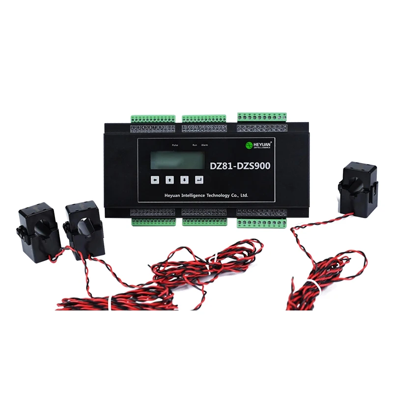 Heyuan Current Sensors Digit Voltmet Ammeter Active And Reactive Power Analyz Energi Solar Meter Smart