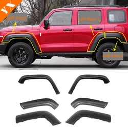 For GWM Tank 300 accessories Tank 300 2025 Car Front Rear Wheel Eyebrows Decor Sticker Cover Moulding