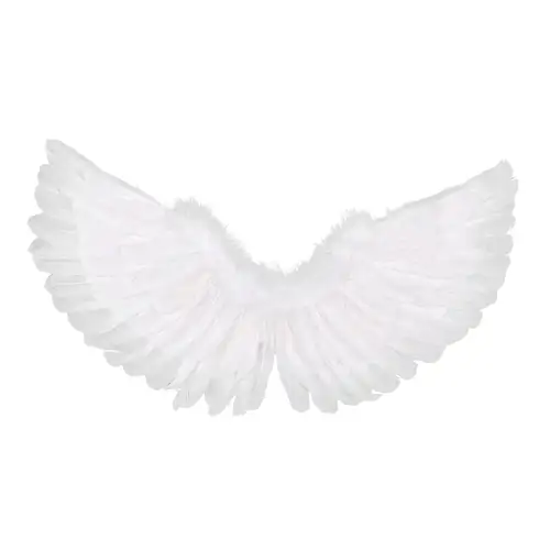 White Angel Costume for Girls Greek God Robe Princess Dress+Feather Wings Cosplay Set for Halloween Party Carnival Performance - Image 4