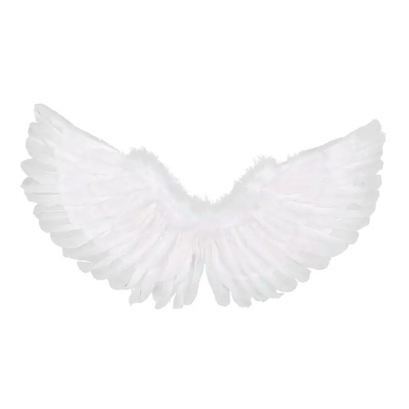 White Angel Costume for Girls Greek God Robe Princess Dress+Feather Wings Cosplay Set for Halloween Party Carnival Performance - Image 4