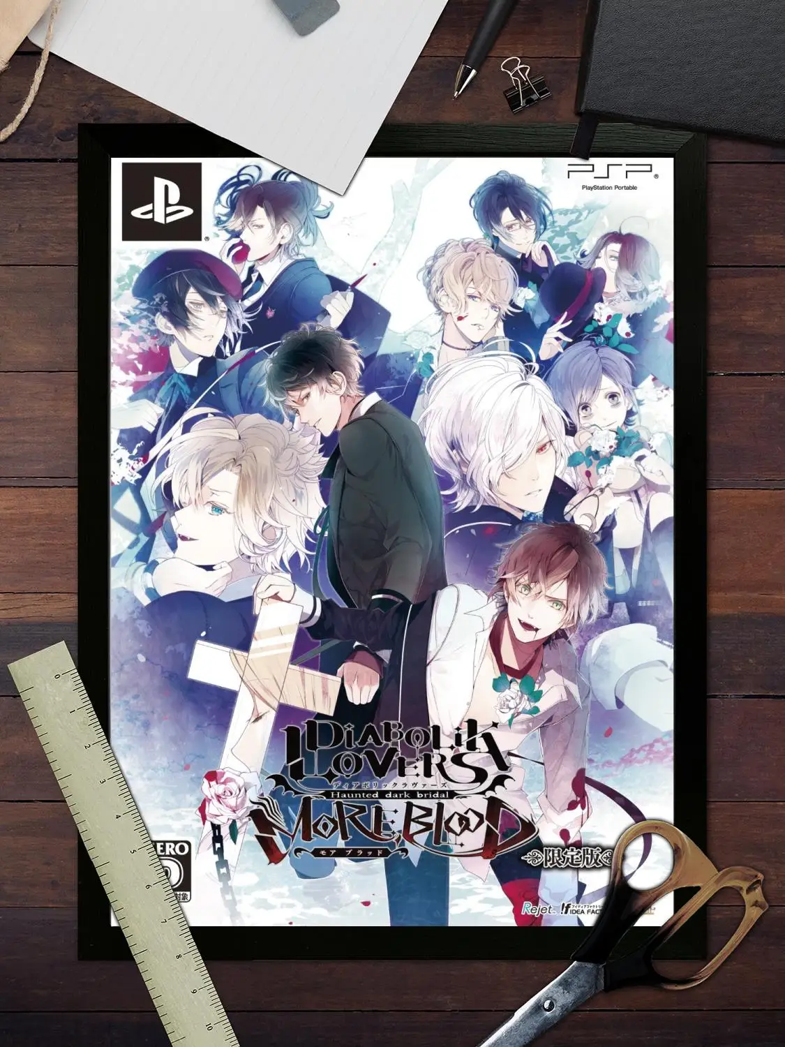 ديابوليك عشاق الفيلم قماش ملصق فني وفن جدران، طباعة الصور، ديكور غرفة نوم الأسرة الحديثة، الملصقات، اللوحة الزخرفية #3