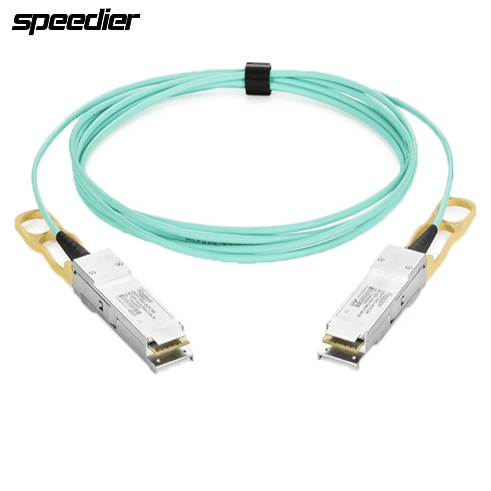 

Кабель SFP 40 ГБ AOC SFP-40G-AOC10M Активный оптический кабель, совместимый с 10 м HW, MicroTik, Dell, сетевой оптоволоконный кабель