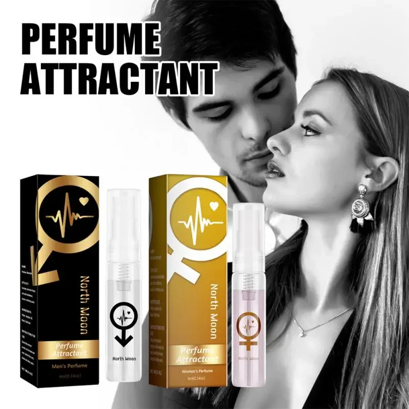 4ml Portable Intimate Partner Sex Perfume Pheromone Perfume Stimulates Flirtation Perfume Womens Natural Soft Portable Perfume