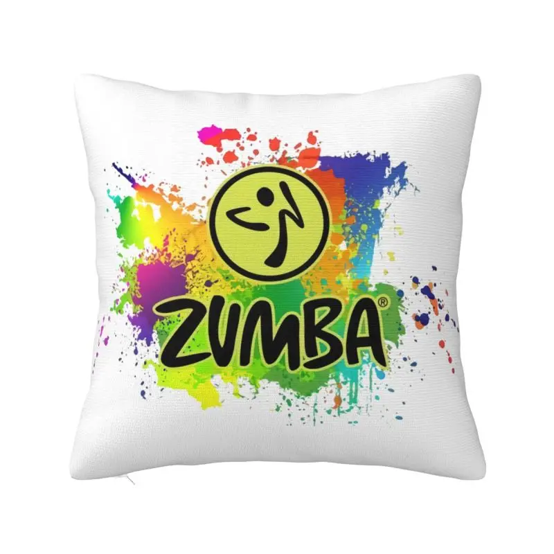 Custom Fashion Zumbas Yoga Sport Cushion Cover 45x45cm Soft Throw Pillow for Sofa Car Square Pillowcase