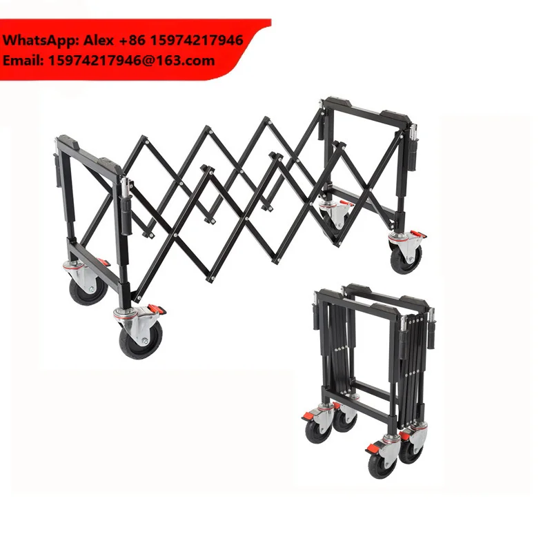 Heavy-Duty Stainless Steel Trolley Equipment Transport Suitable For Funeral Services, Transfer, And Placement