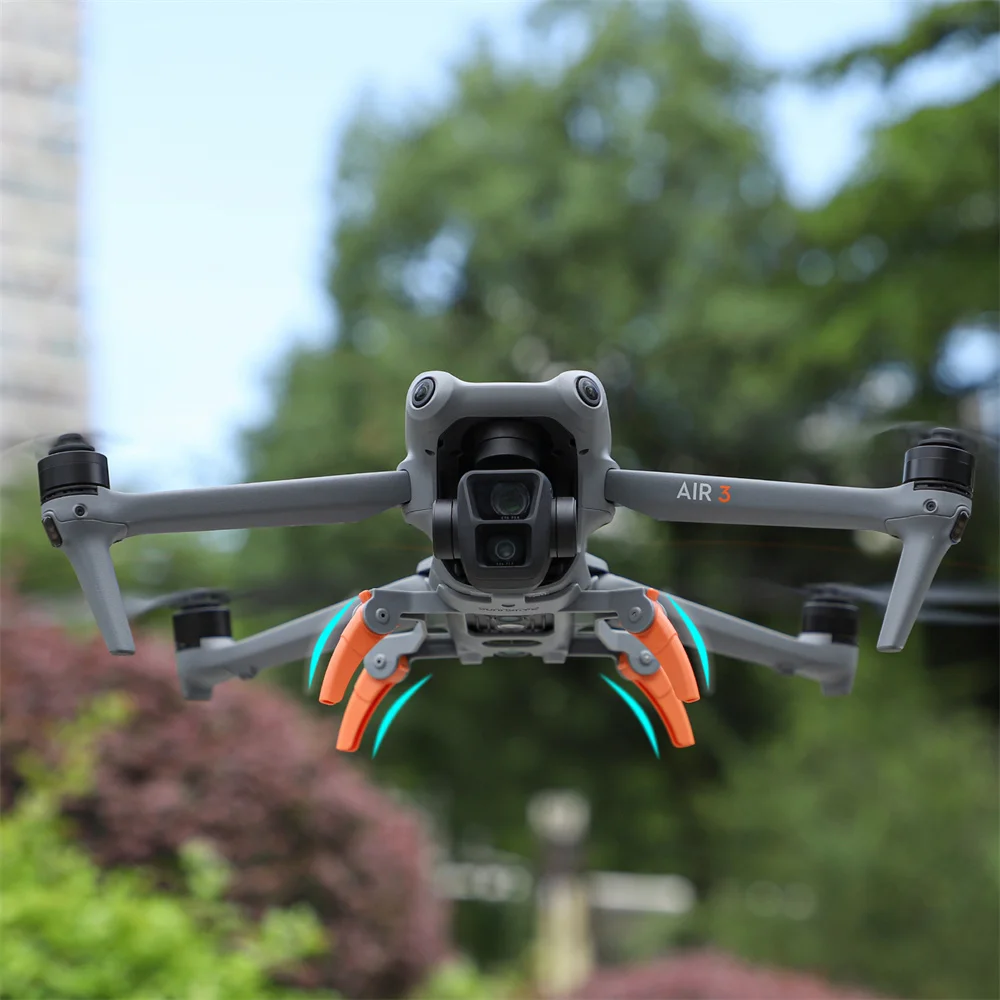 طوي زيادة العنكبوت الهبوط الساق زيادة ل DJI Mavic الهواء 3S ملحقات طائرة بدون طيار الطائرة بدون طيار قدم الطائرة بدون طيار حامل دعم حامي