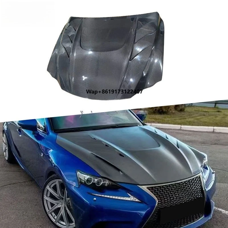 

Carbon Fiber Front Bumper Engine Hood for IS300 2013-2019 Car Styling