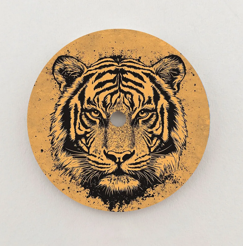 Mostrador nh35 de 28.5mm, mostrador nh36, série tigre, mostrador de alta qualidade, logotipo personalizado, adequado para movimento nh35/36, acessório de relógio