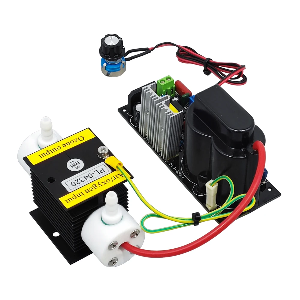 CE FCC ROHS 1 جرام/ساعة مجموعة مولدات الأوزون القابلة للتعديل ضمان لمدة عامين زيت الماء والهواء بالأوزون