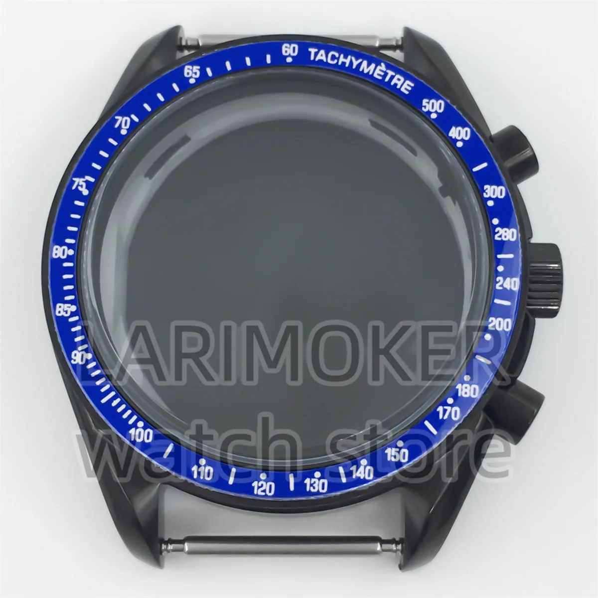 Часы-хронограф BLIGER VK63 мужские, кварцевые Многофункциональные аксессуары из нержавеющей стали с черным часовым механизмом, 40 мм