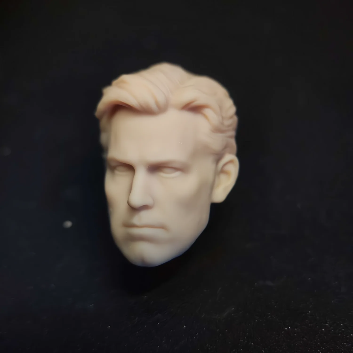 HL128 DIY Customized 1/18 1/12 1/10 Ben A Bruce W Unpainted Head Sculpt for 3.75