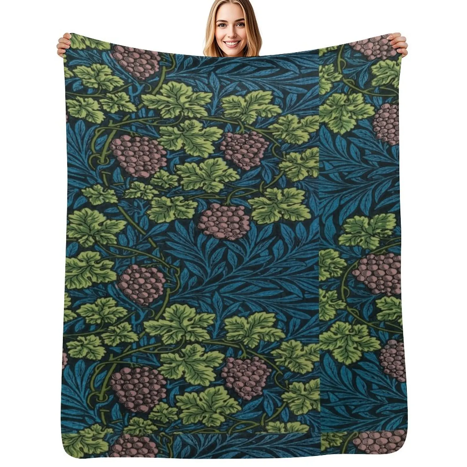 

Grapes Smithsonian Throw Blanket Beautifuls Thins valentine gift ideas For Decorative Sofa Blankets