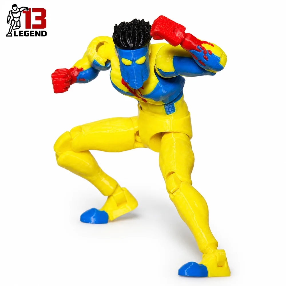 Legend13 3D Printed Invincible Full Series Mark Action Figure T13 Anime Model Multi-Jointed Poseable Collectible Toy Gift